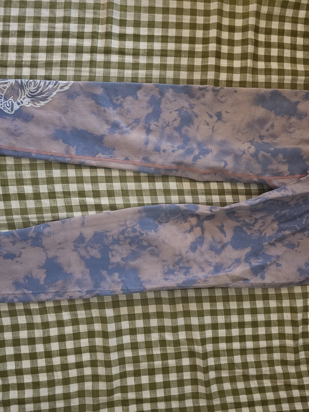 Darc Sport Purple and Pink Tie-Dye Leggings